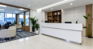 What does commercial cleaning include?